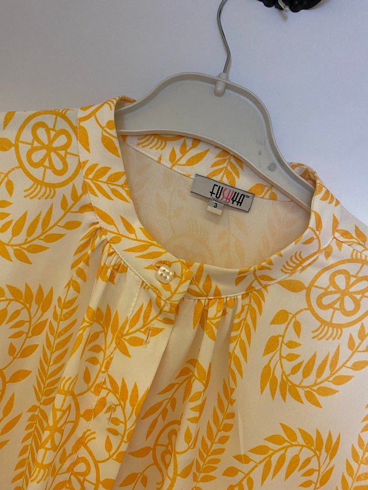 Fushya marka sarı tunik - Görsel 4