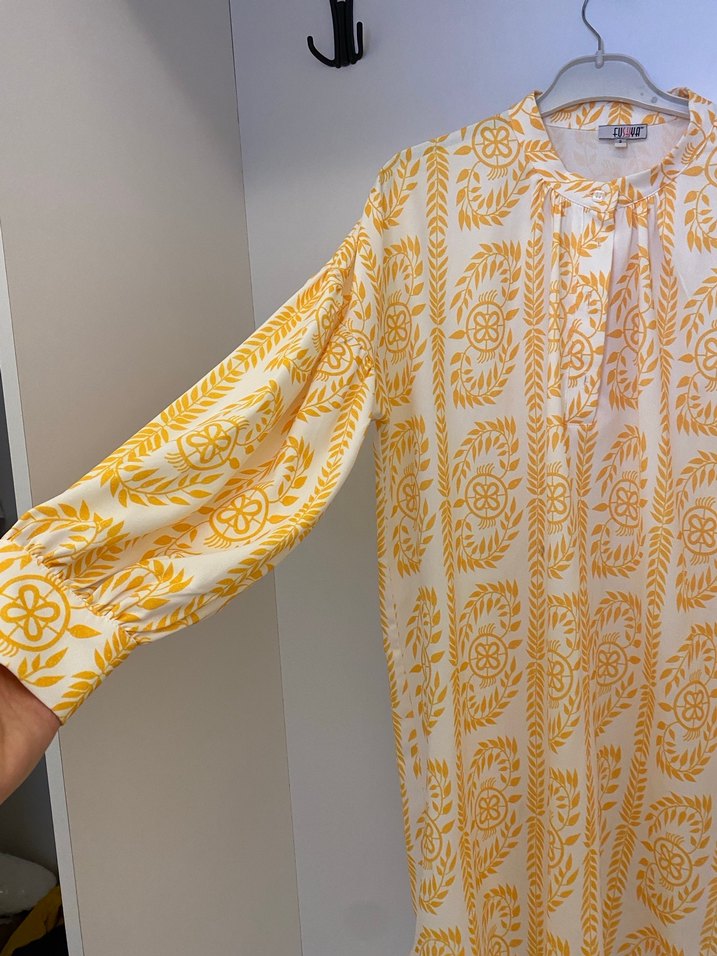 Fushya marka sarı tunik - Görsel 3