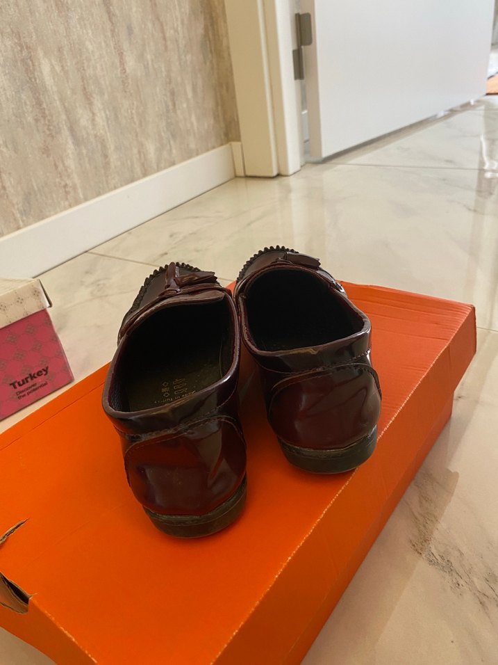 Bordo rugan babet - Görsel 3