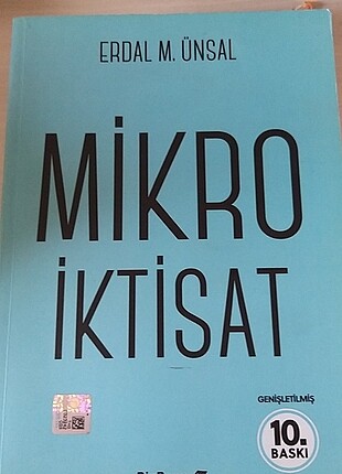 Erdal Ünsal- Mikro Iktisat