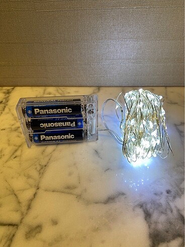 Beden Yılbaşı Ağaç Led Işık Süsü 10 Metre / 100 Led