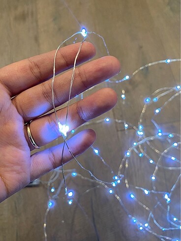 Beden Renk Yılbaşı Ağaç Led Işık Süsü 10 Metre / 100 Led