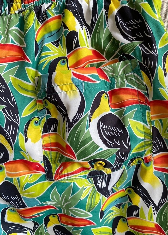 Zara - 13/14 Yaş - Deniz Şortu - Görsel 5