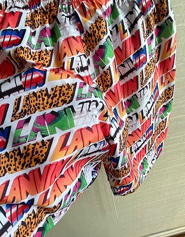 Lanvin - S/36 - 13/14 Yaş - Deniz Şortu - Görsel 6