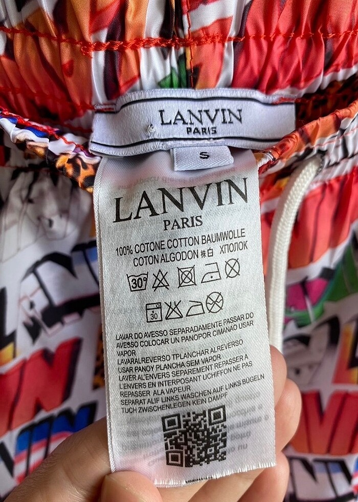 Lanvin - S/36 - 13/14 Yaş - Deniz Şortu - Görsel 3