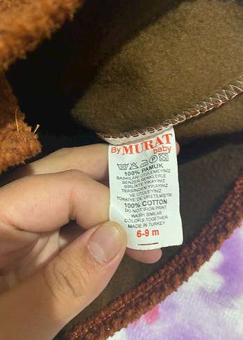 Erkek Çocuk Kahverengi Düğmeli Kaban - Görsel 3