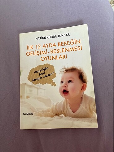 İlk 12 ay bebek gelişimi kitabı