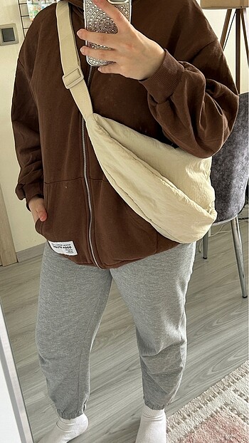  Beden camel Renk PULL AND BEAR ÇANTA