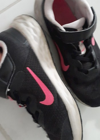 Kız Çocuk Siyah Pembe Spor Ayakkabı - Görsel 3