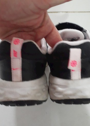 Kız Çocuk Siyah Pembe Spor Ayakkabı - Görsel 4