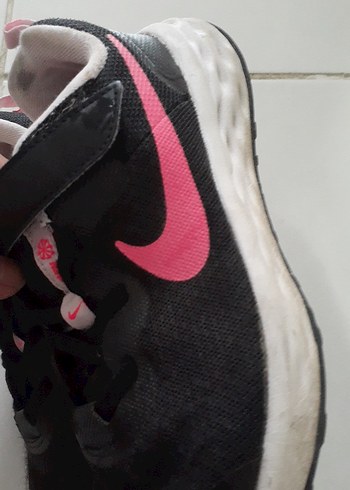 Kız Çocuk Siyah Pembe Spor Ayakkabı - Görsel 2