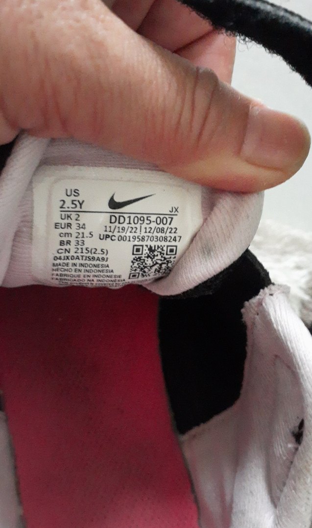 Kız Çocuk Siyah Pembe Spor Ayakkabı - Görsel 5