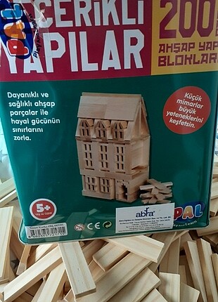 200 adet ahsap bloklar