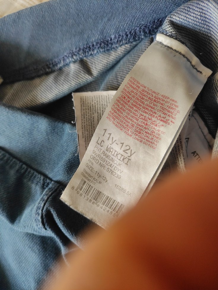 kız çocuk pantolon görünümlü tayt - Görsel 4