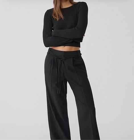 Stradivarius viral kumaş pantolon