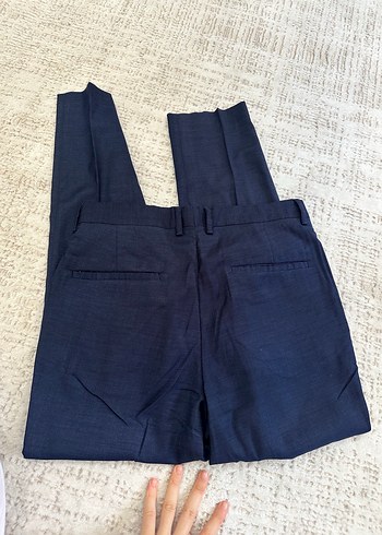 42 Beden H&M erkek lacivert kumaş pantolon