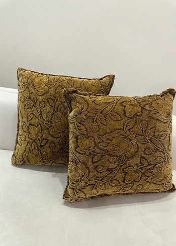 2 adet kadife kumaşlı Dekoratif Yastık - Görsel 6