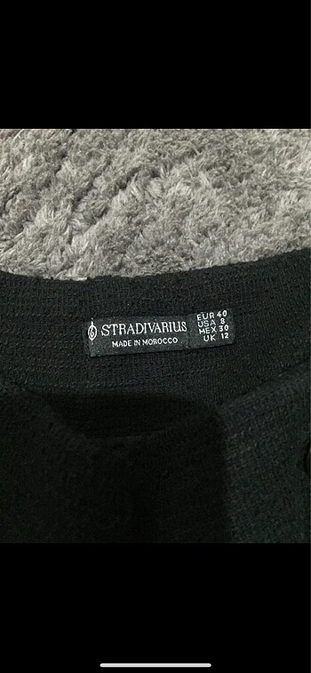 l Beden siyah Renk Örme kumaşlı stradivarius şort