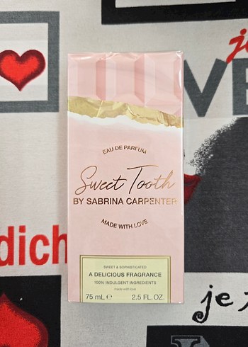 Sabrina Carpenter Sweet Tooth Parfüm 75 ml büyük boy