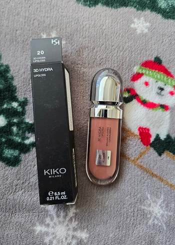 KIKO 3D Hydra Lip Gloss - 20 Chestnut - Görsel 3