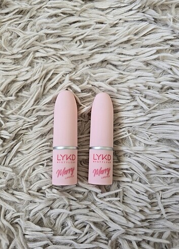 LYKD Merry Lip Duo Ruj Seti 584 Light Mulberry ve 516 Warm Pink