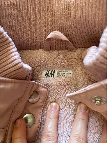 H&M 5 yaş kız mont