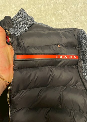 Gri Fermuarlı Erkek Yelek - Görsel 3