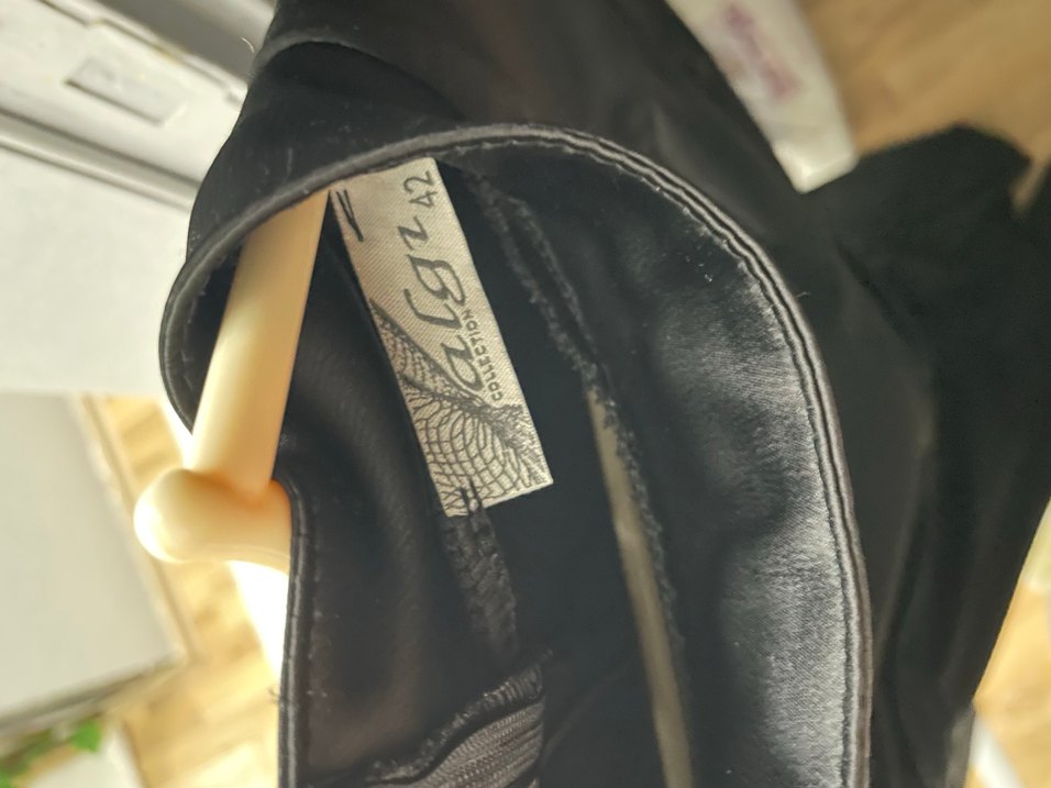 Siyah Drapeli Straplez Uzun Abiye Elbise - Görsel 5