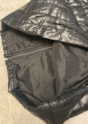 Fermuarlı Siyah Uzun Kadın Yelek - Görsel 6