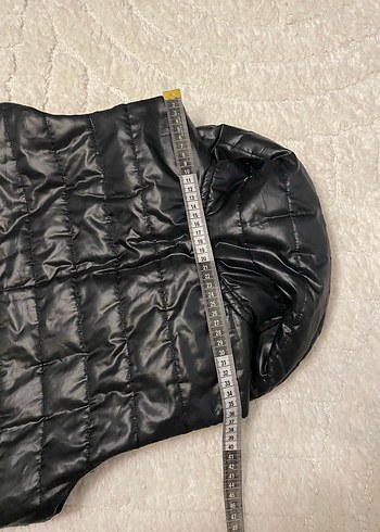 Fermuarlı Siyah Uzun Kadın Yelek - Görsel 5