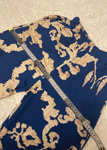 Bohem Yılan Desenli Kadın Pantolon - Görsel 2