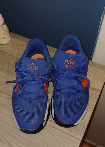 Nike Mavi Star Runner Basketbol Ayakkabısı