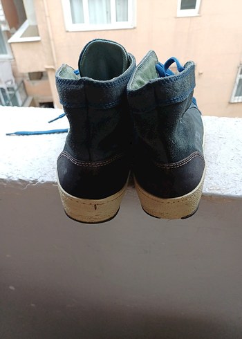 Erkek Mavi Ayakkabı Bağcıkları - Görsel 3