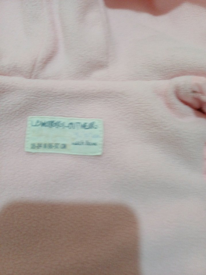 Kız Çocuk Kapüşonlu Pembe Yelek - Görsel 5