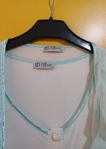 Uzun Beyaz Kadın bornoz ve gecelik - Görsel 3