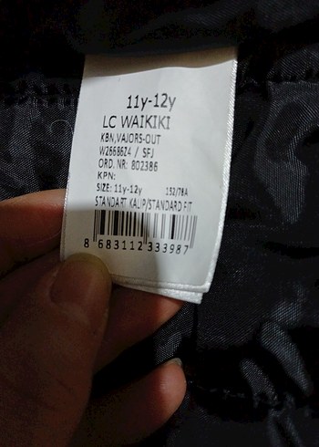 Kapüşonlu Düğmeli Erkek Çocuk Kahverengi Ceket - Görsel 3