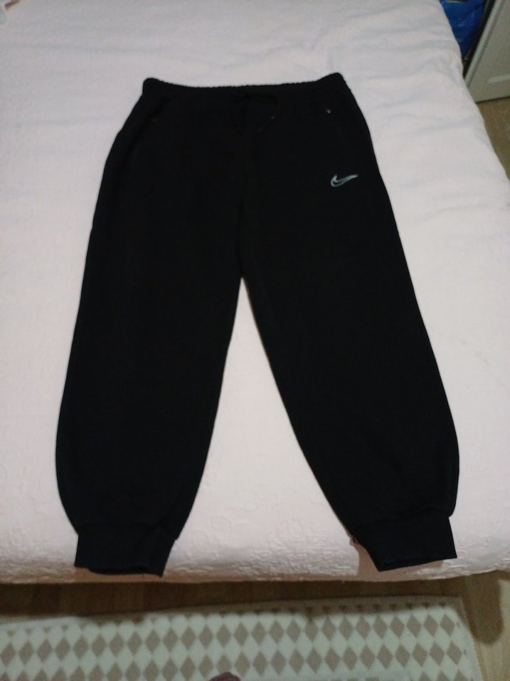 Siyah Nike Kadın Loose Fit Eşofman Altı - Görsel 2