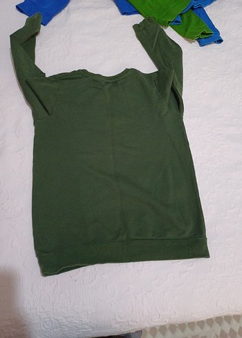 Yeşil Kral Şakir Baskılı Erkek Sweatshirt - Görsel 4