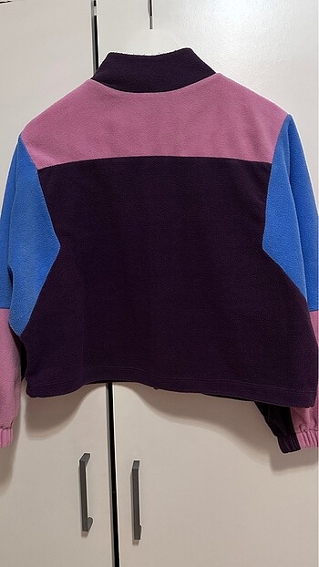 l Beden mor Renk Polar Sweatshirt