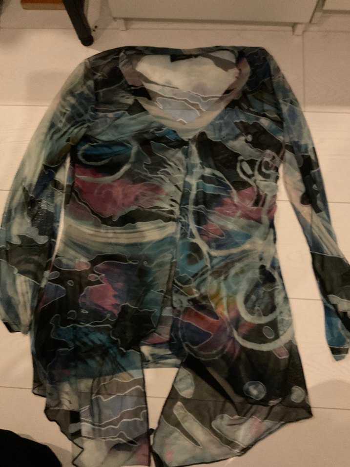 Kelebek tül elbise - Görsel 3