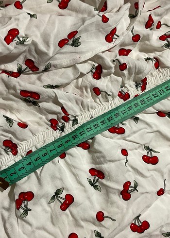 Kiraz Desenli elbise - Görsel 3