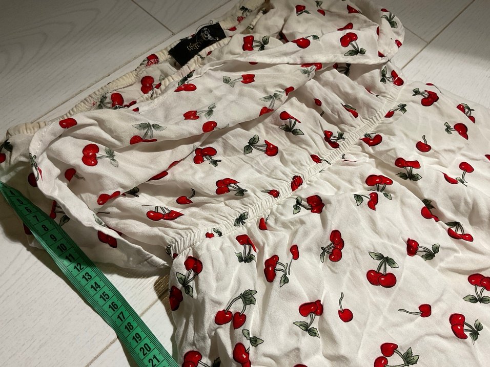 Kiraz Desenli elbise - Görsel 2