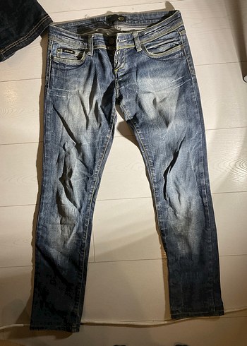 Justcavalli düz dar paça jean - Görsel 2