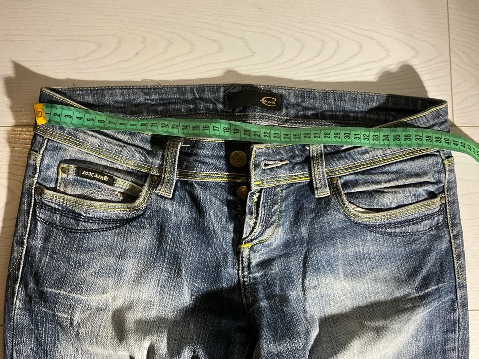 Justcavalli düz dar paça jean - Görsel 5