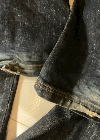 Bootcut düşük bel kot - Görsel 6