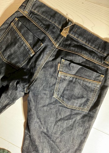 Bootcut düşük bel kot - Görsel 3