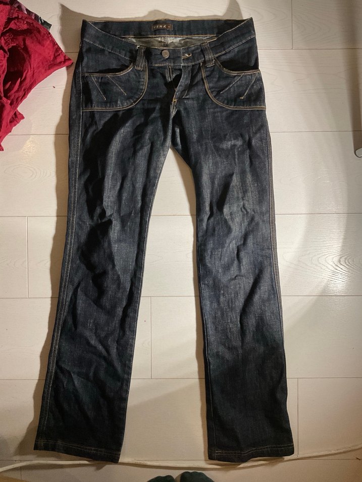 Bootcut düşük bel kot - Görsel 2