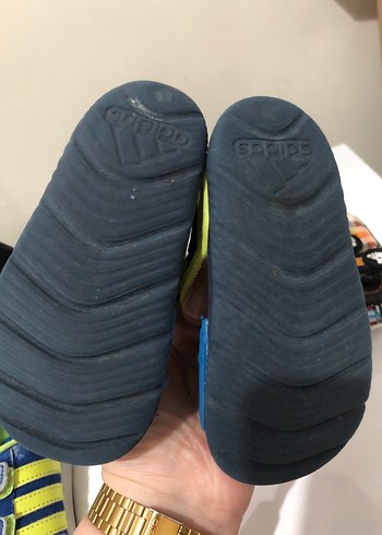 Renkli Erkek Çocuk Velcro Sandalet - Görsel 2