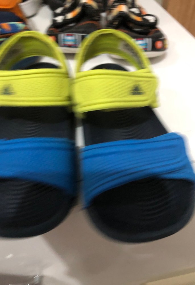 Renkli Erkek Çocuk Velcro Sandalet - Görsel 3