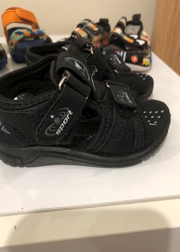 Siyah Erkek Çocuk Spor Sandalet - Görsel 2